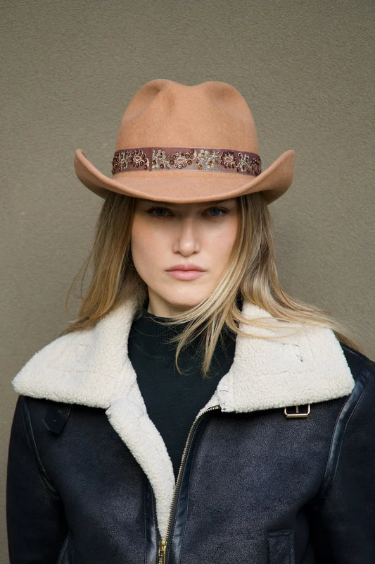 Unique Handcrafted Cowgirl Hat